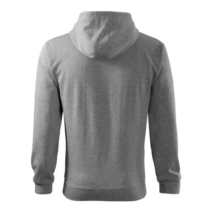 Malfini Hanorac Trendy Zipper Barbati Gri inchis