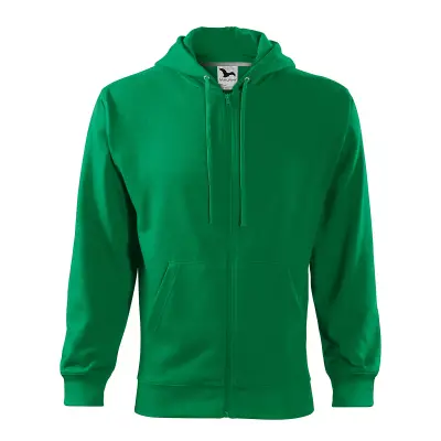 Malfini Hanorac Trendy Zipper Barbati Verde