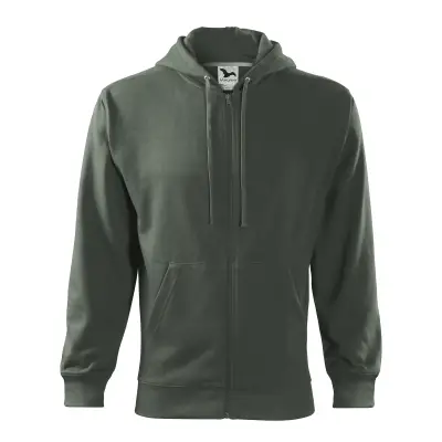 Malfini Hanorac Trendy Zipper Barbati Gri ardezie