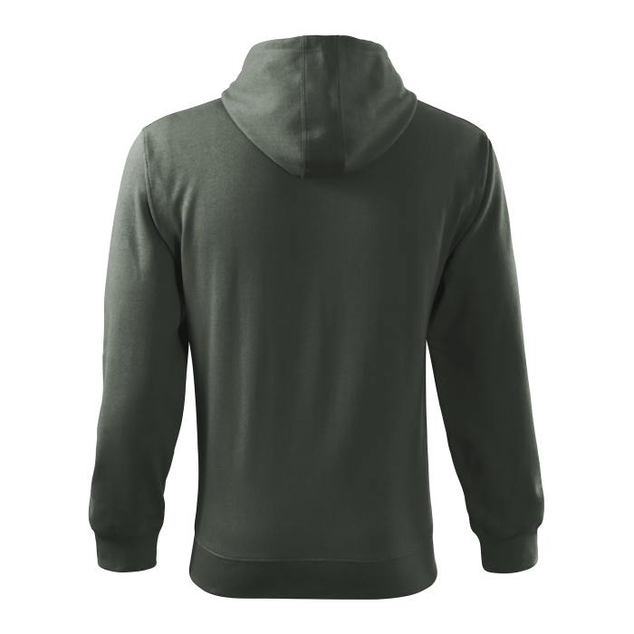 Malfini Hanorac Trendy Zipper Barbati Gri ardezie