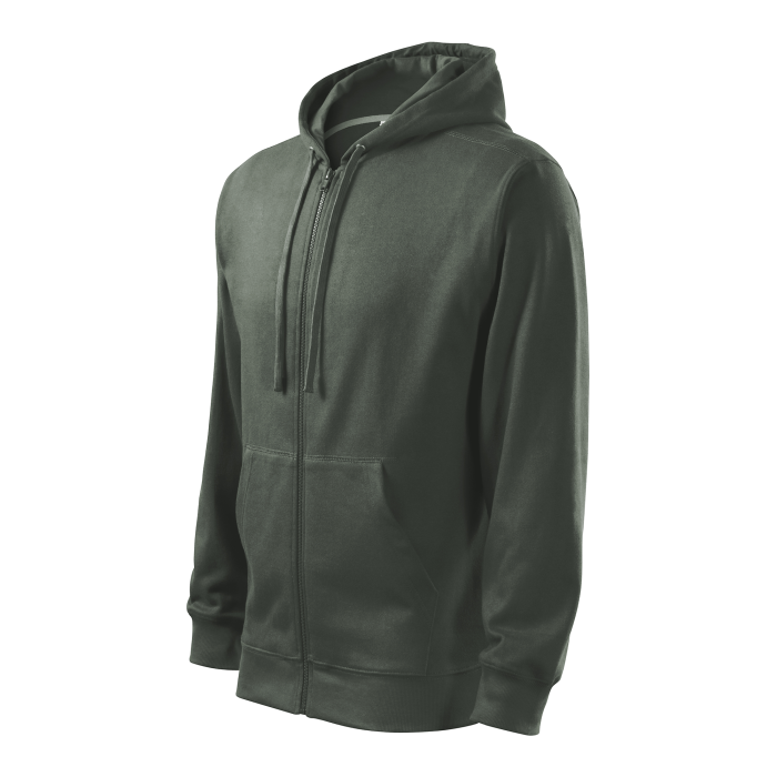 Malfini Hanorac Trendy Zipper Barbati Gri ardezie