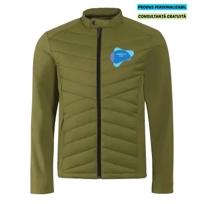 Malfini Jacheta hibrid Barbati Verde avocado Personalizata