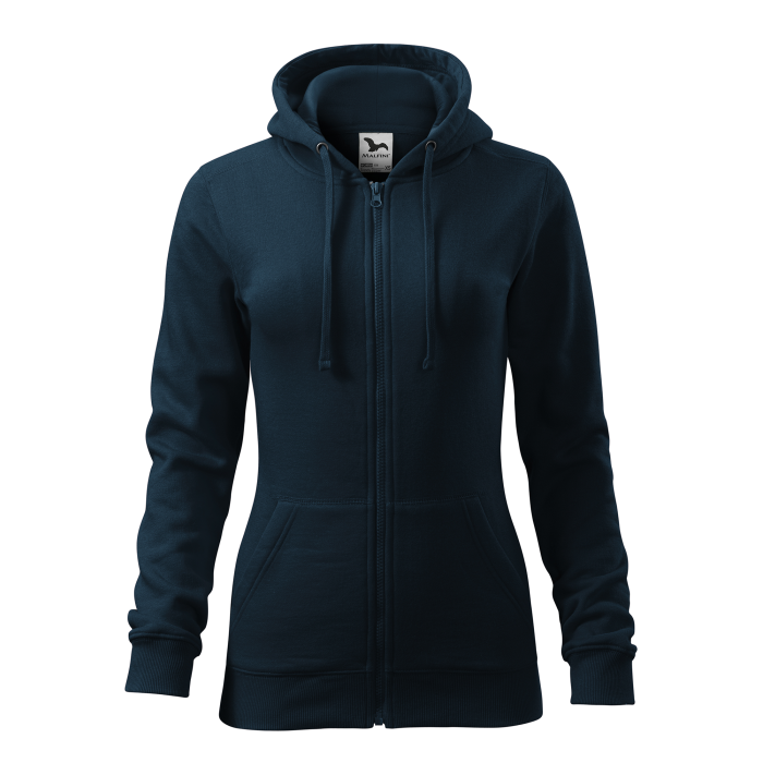 Malfini Hanorac Trendy Zipper Dama Bleumarine
