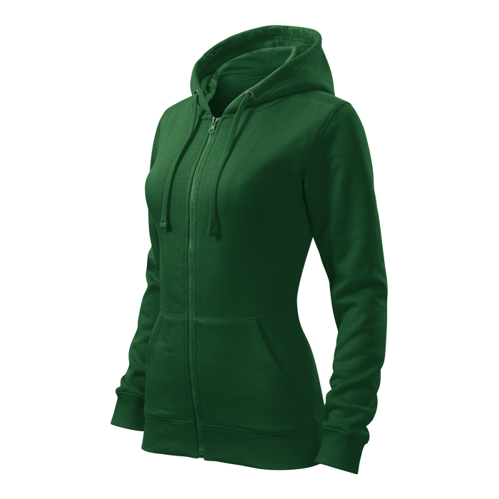Malfini Hanorac Trendy Zipper Dama Verde inchis Malfini Hanorac Trendy Zipper Dama Verde inchis