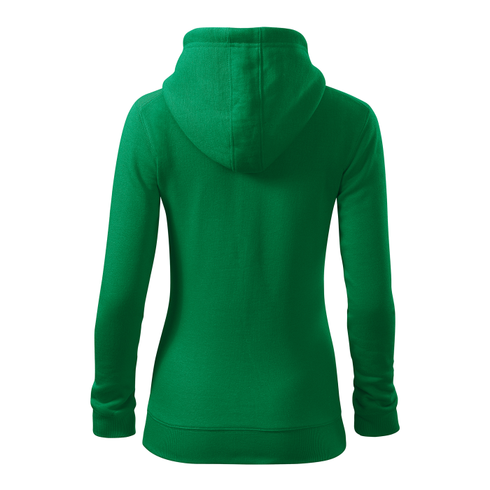 Malfini Hanorac Trendy Zipper Dama Verde