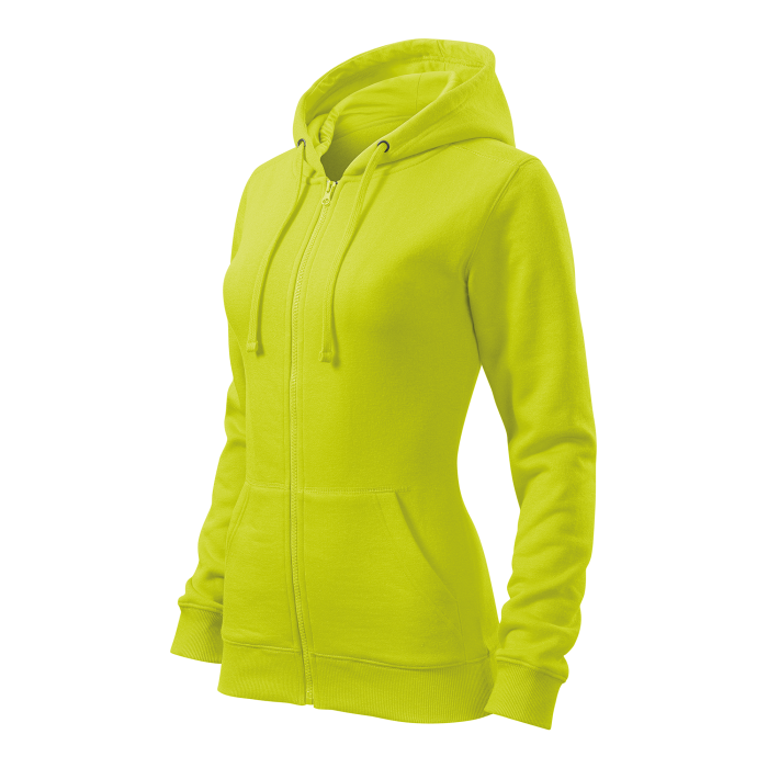 Malfini Hanorac Trendy Zipper Dama Lime