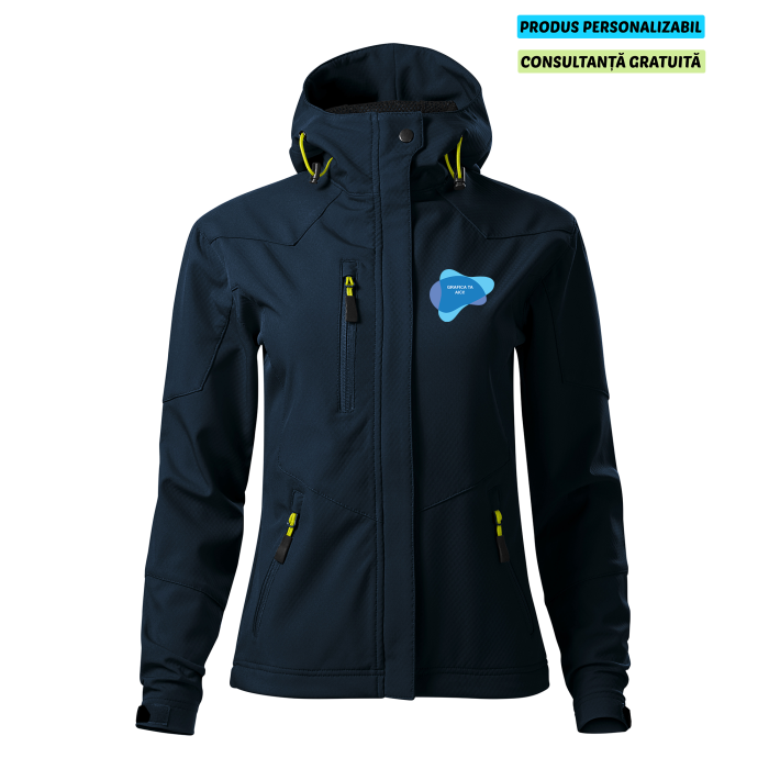 Malfini Jacheta Nano Dama Bleumarine Personalizata
