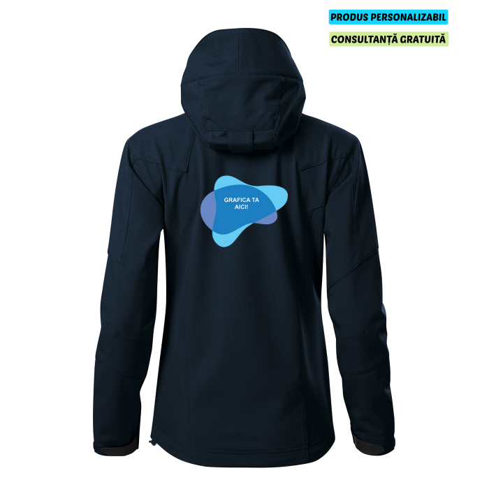 Malfini Jacheta Nano Dama Bleumarine Personalizata