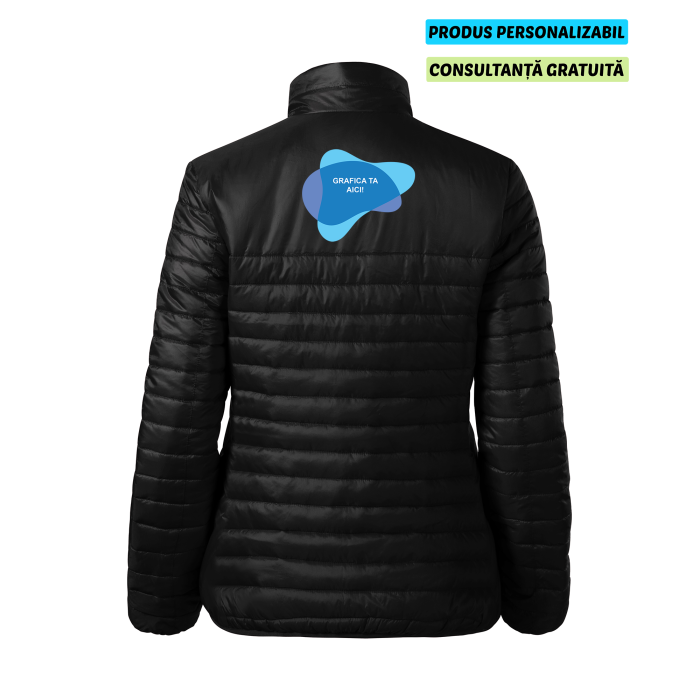 Malfini Jacheta Phantom Dama Negru Personalizata
