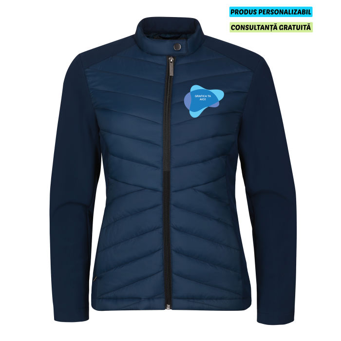 Malfini Jacheta hibrid Dama Bleumarine Personalizata Malfini Jacheta hibrid Dama Bleumarine Personalizata