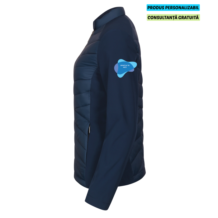 Malfini Jacheta hibrid Dama Bleumarine Personalizata Malfini Jacheta hibrid Dama Bleumarine Personalizata