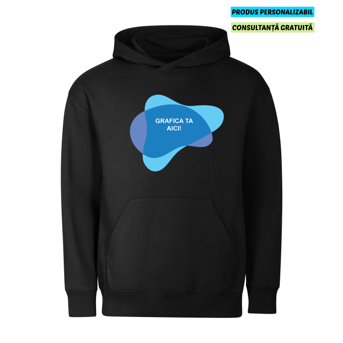 Malfini Hanorac Chill Unisex Regular Negru Personalizat