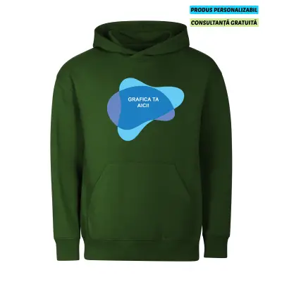 Malfini Hanorac Chill Unisex Regular Verde inchis Personalizat