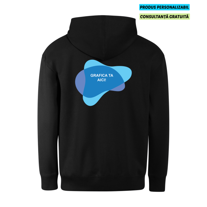 Malfini Hanorac Chill Unisex Regular Negru Personalizat