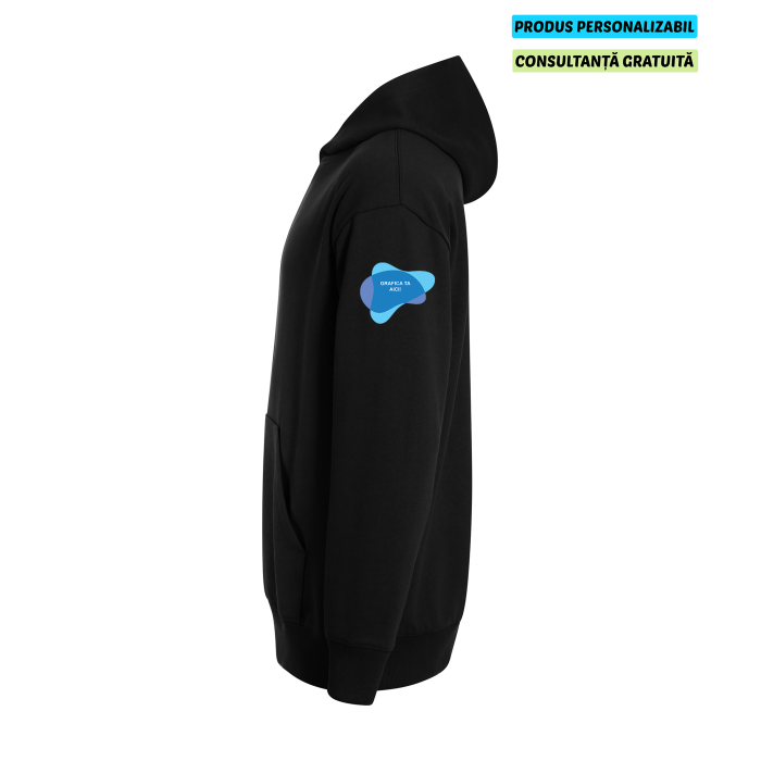 Malfini Hanorac Chill Unisex Regular Negru Personalizat