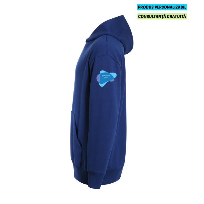 Malfini Hanorac Chill unisex Regular Albastru Personalizat