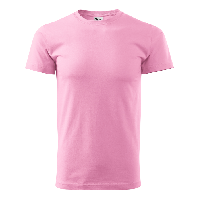 Malfini Tricou Basic Barbat Roz Regular
