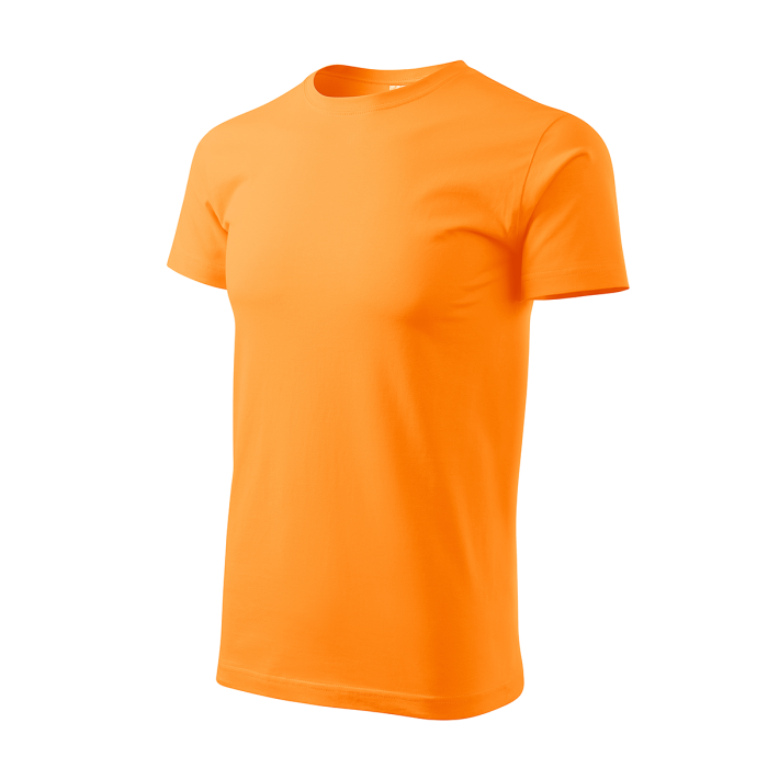 Malfini Tricou Basic Barbat Tangerine Orange Regular
