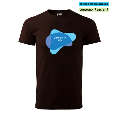 Malfini Tricou Basic Barbat Cafea Personalizat