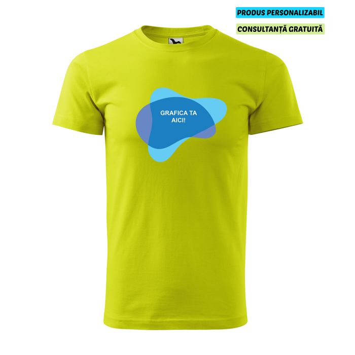 Malfini Tricou Basic Barbat Lime Personalizat