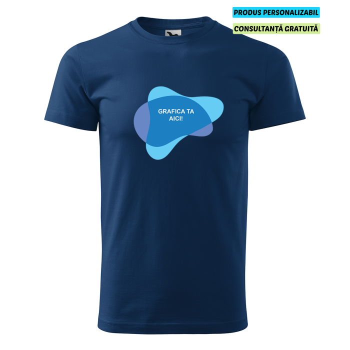Malfini Tricou Basic Barbat Midnight Blue Personalizat