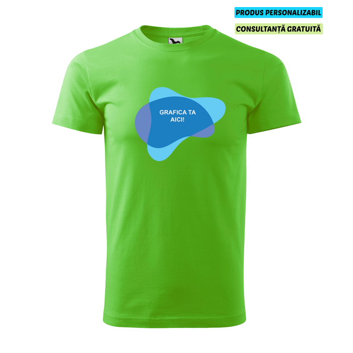 Malfini Tricou Basic Barbat Verde mar Personalizat
