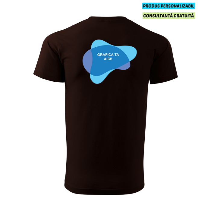Malfini Tricou Basic Barbat Cafea Personalizat
