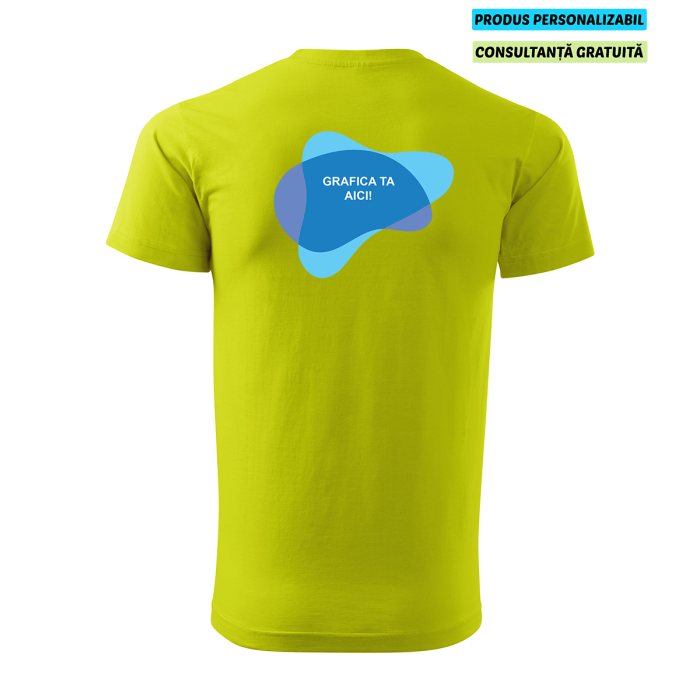Malfini Tricou Basic Barbat Lime Personalizat