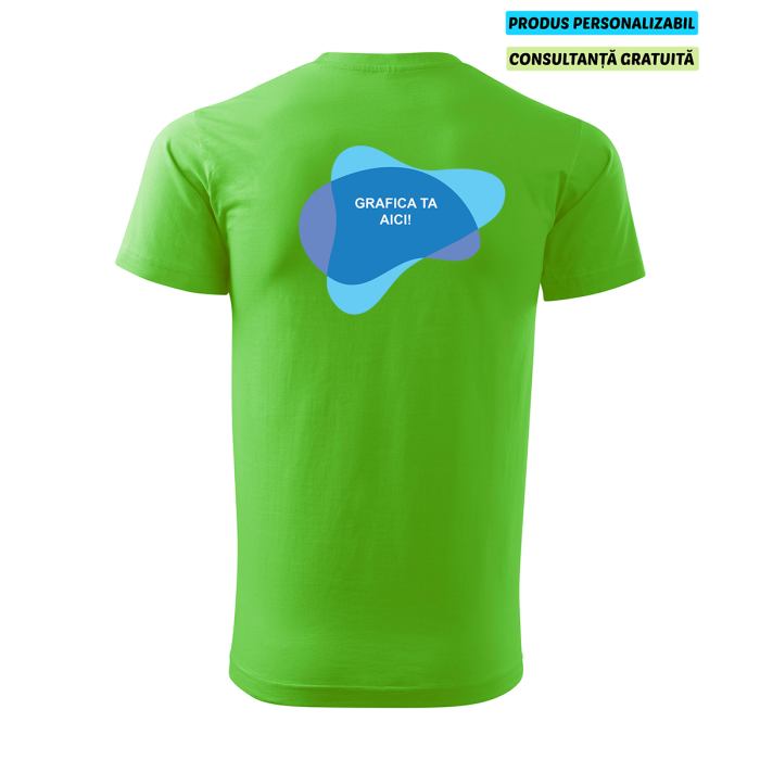 Malfini Tricou Basic Barbat Verde mar Personalizat