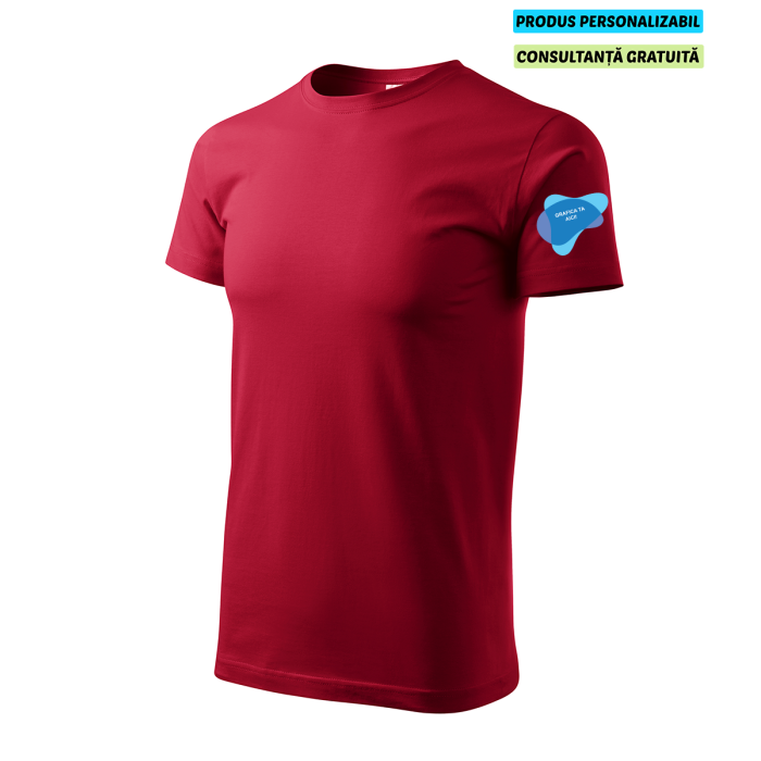 Malfini Tricou Basic Barbat Rosu Marlboro Personalizat