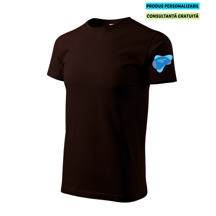 Malfini Tricou Basic Barbat Cafea Personalizat