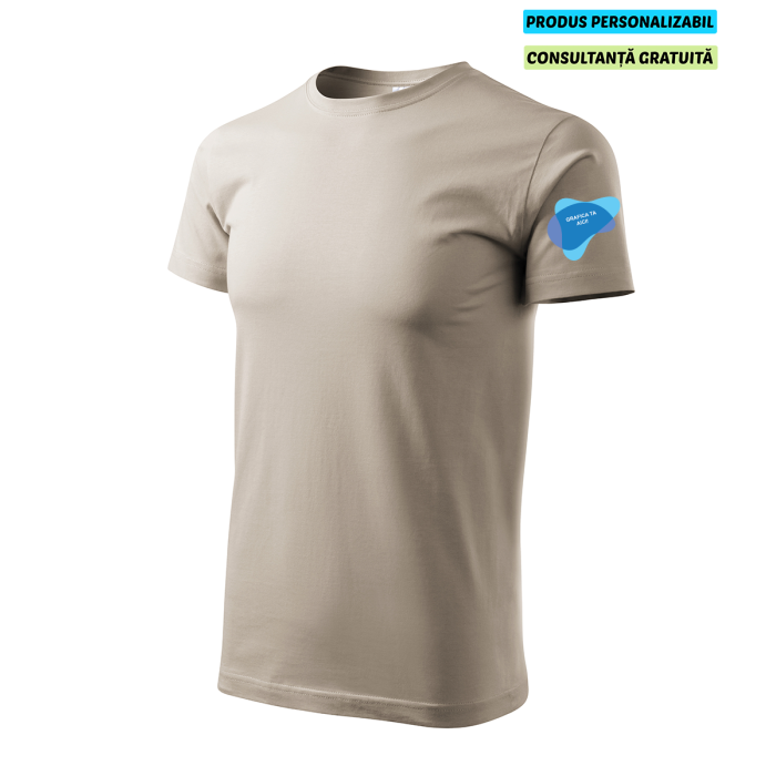 Malfini Tricou Basic Barbat Gri ice Personalizat