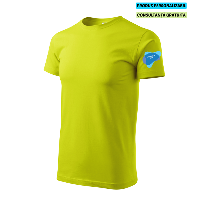 Malfini Tricou Basic Barbat Lime Personalizat