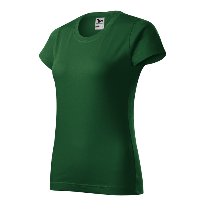 Malfini Tricou Basic Dama Verde inchis Regular