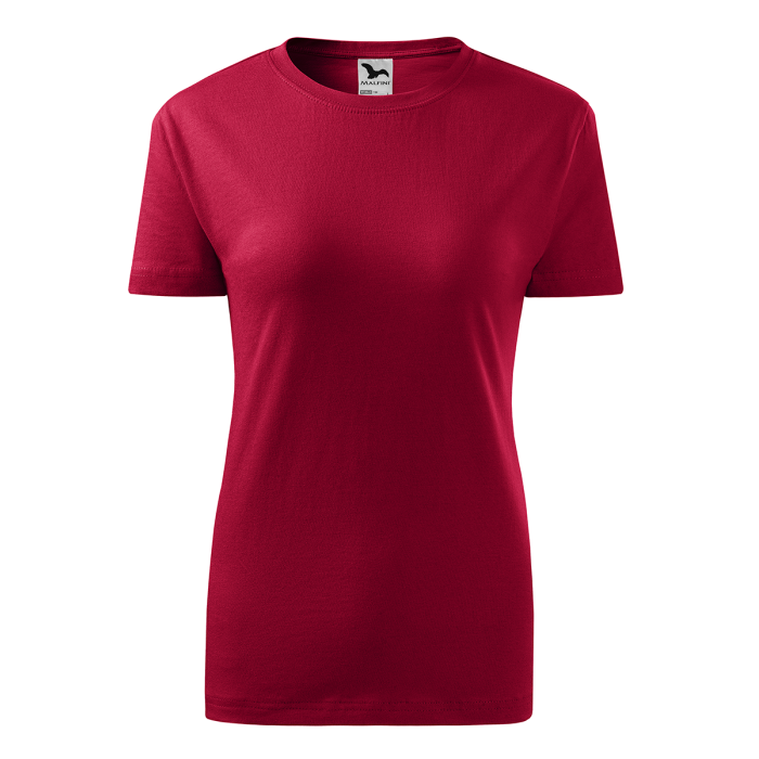 Malfini Tricou Basic Dama Rosu Marlboro Regular