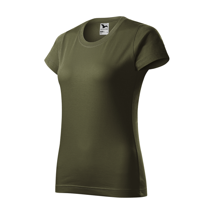 Malfini Tricou Basic Dama Verde militar Regular