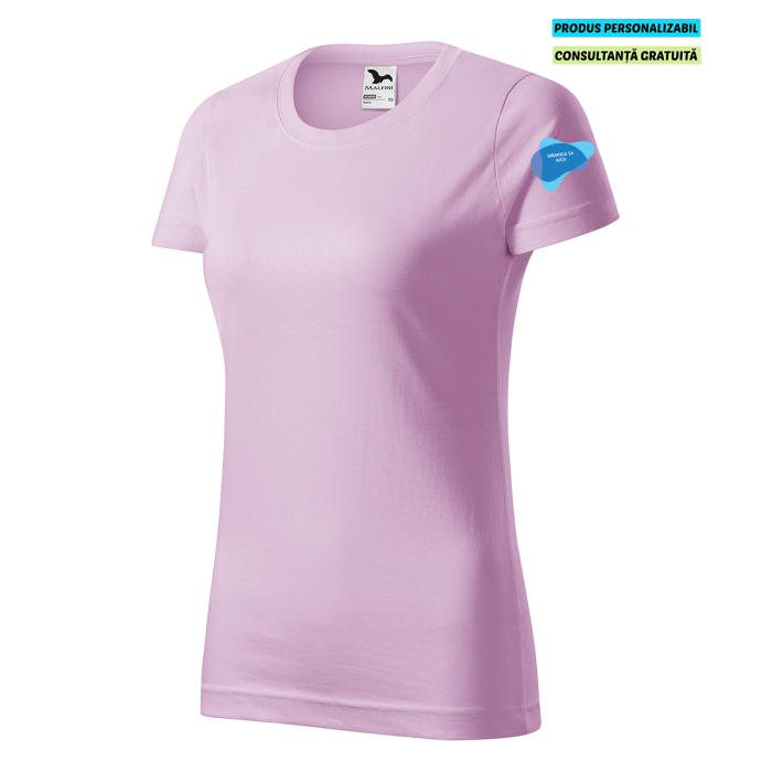 Malfini Tricou Basic Dama Orchid Personalizat