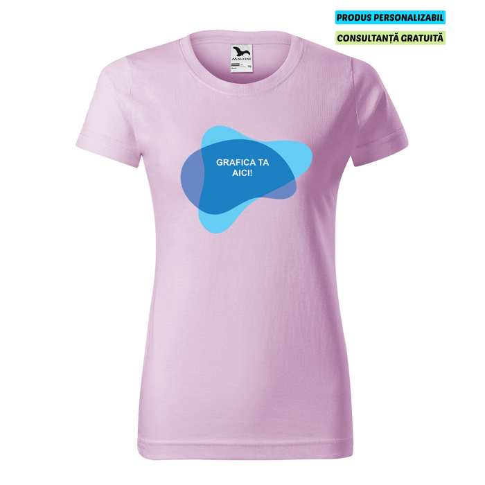 Malfini Tricou Basic Dama Orchid Personalizat