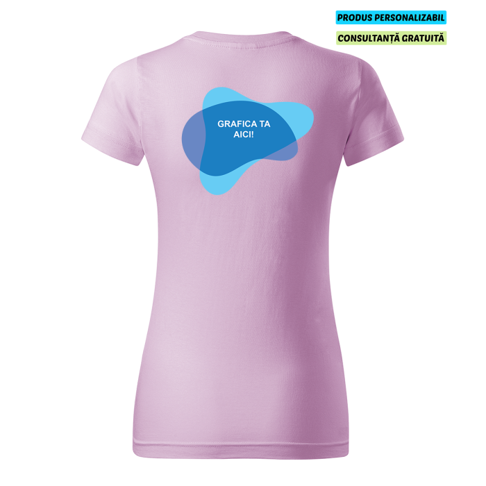 Malfini Tricou Basic Dama Orchid Personalizat