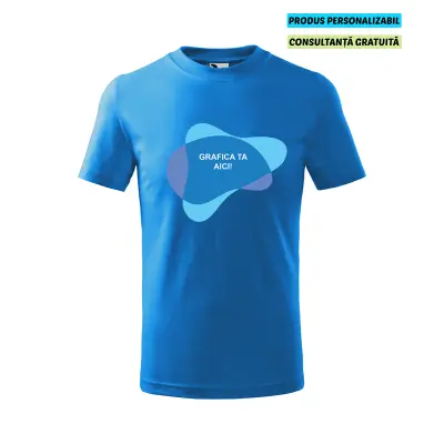 Malfini Tricou Basic Copii Snorkel Blue Personalizat