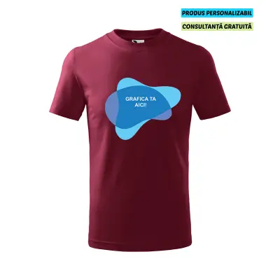 Malfini Tricou Basic Copii Garnet Personalizat