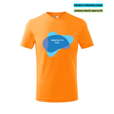 Malfini Tricou Basic Copii Tangerine Orange Personalizat