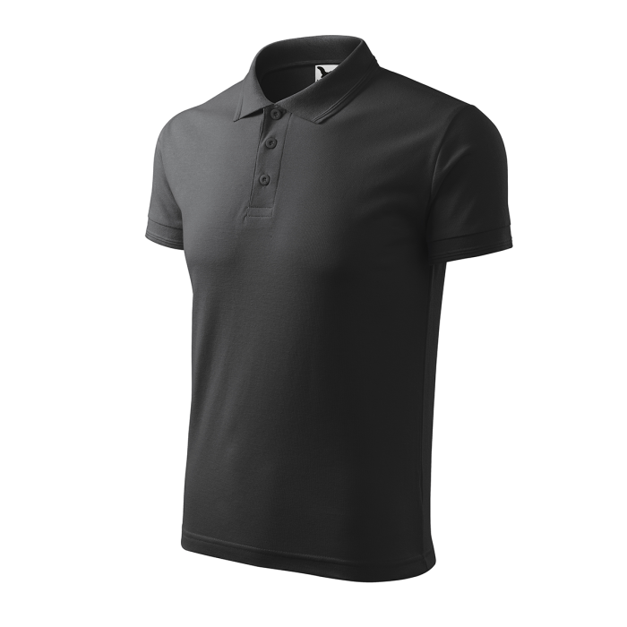 Malfini Tricou Polo Barbat Antracit melange Regular