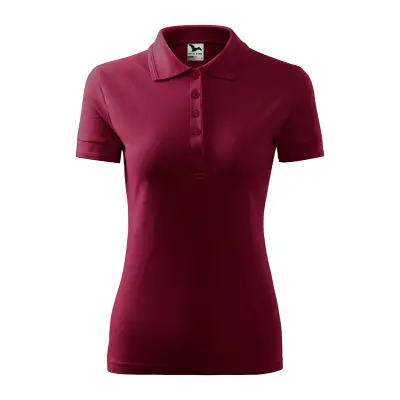 Malfini Tricou Polo Dama Garnet Regular