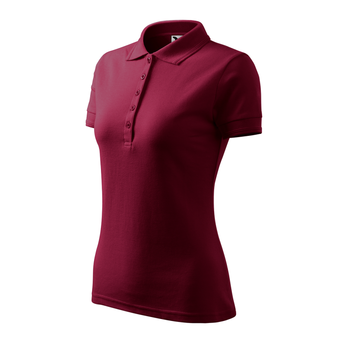 Malfini Tricou Polo Dama Garnet Regular