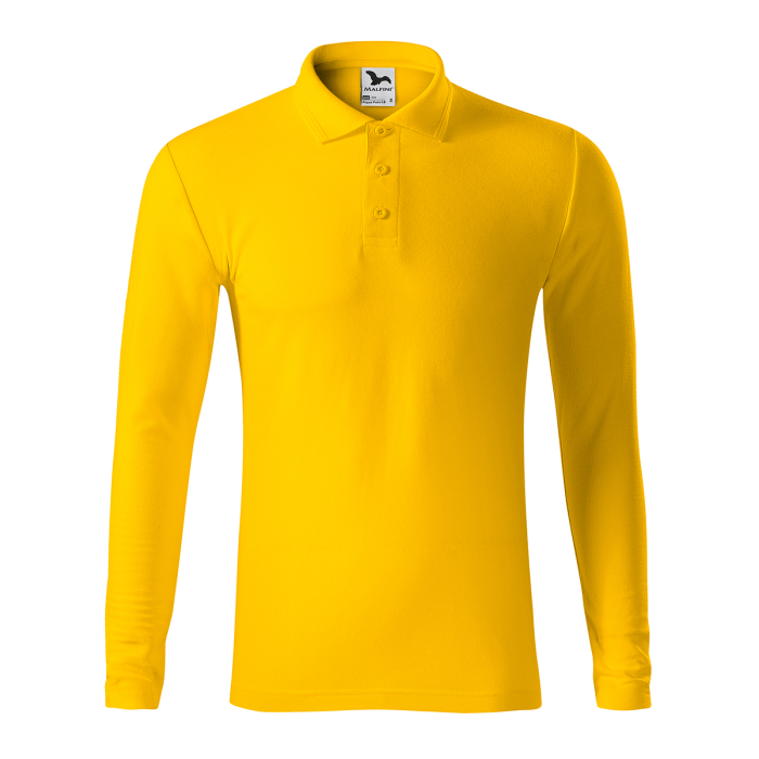 Malfini Tricou Polo Maneca lunga Barbat Galben Regular Malfini Tricou Polo Maneca lunga Barbat Galben Regular