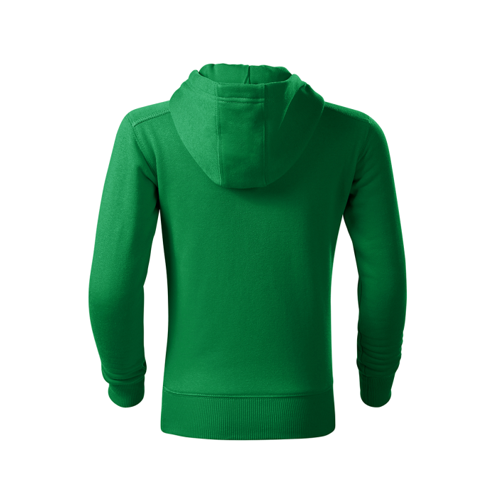 Malfini Hanorac cu fermoar Copii Verde Regular Malfini Hanorac cu fermoar Copii Verde Regular