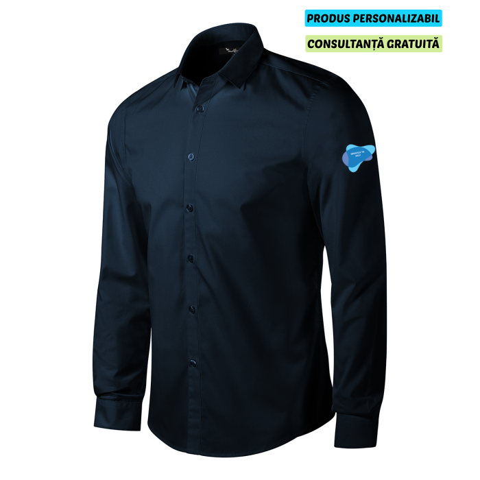 Malfini Camasa Dynamic Barbat Albastru marin Personalizat