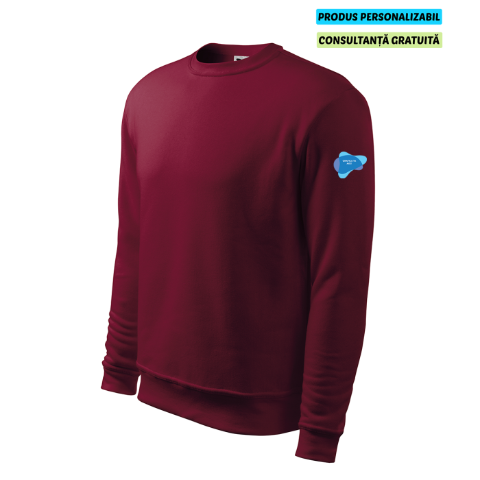 Malfini Bluza Essential Barbat Garnet Personalizat