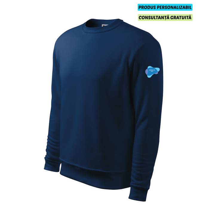 Malfini Bluza Essential Barbat Midnight Blue Personalizat